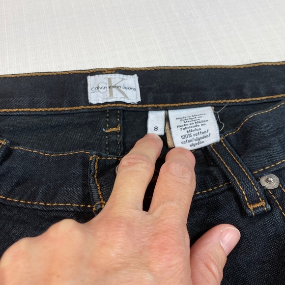 Black Calvin Klein Jeans Women's Size 8 - Picture 4 of 8